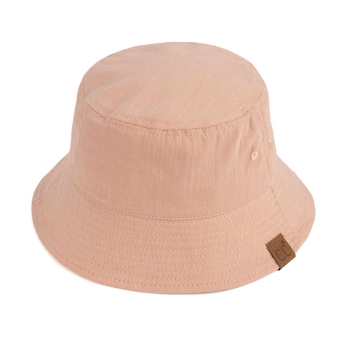 C.C Solid Cotton Bucket Hat