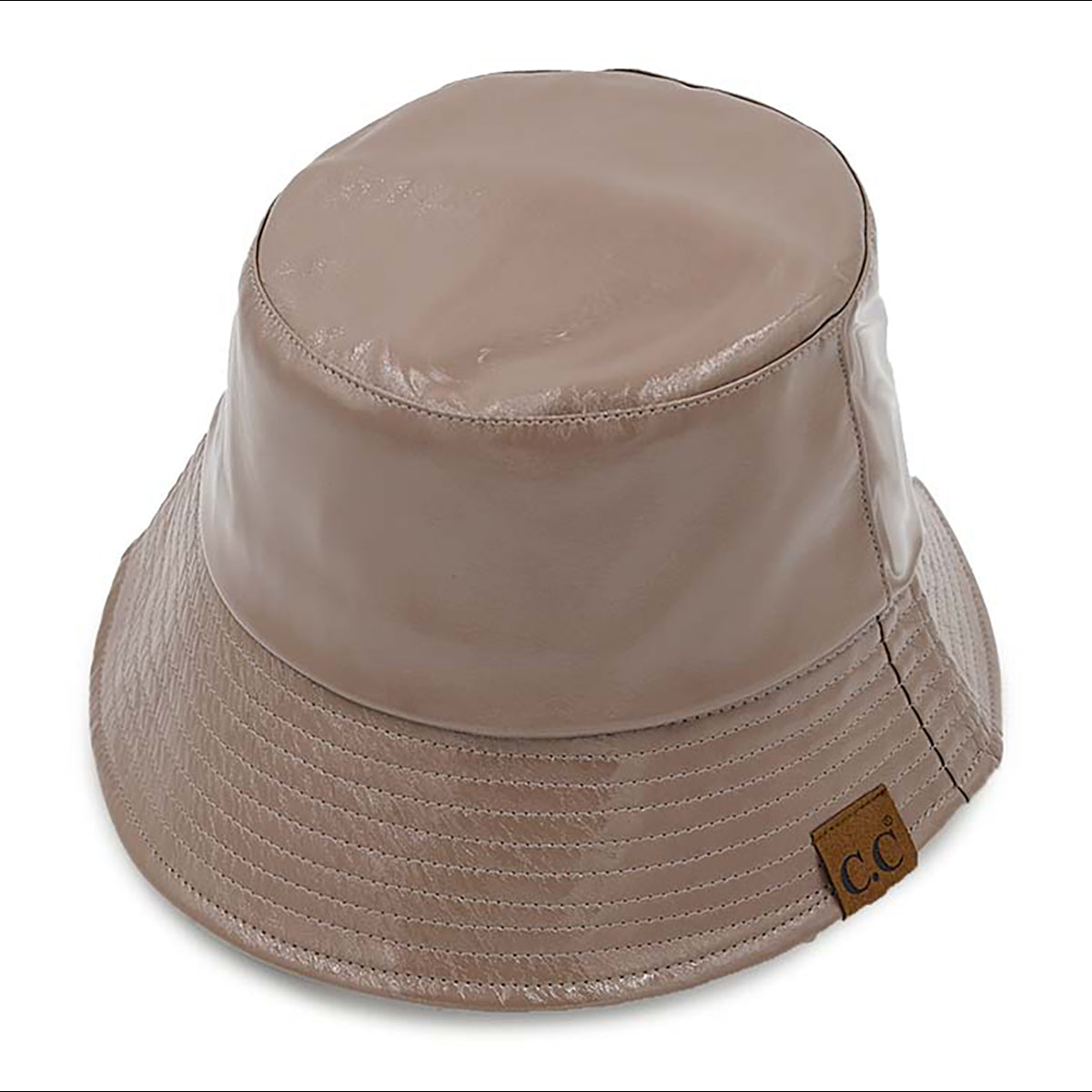 C.C Luxe Vegan Leather Bucket Hat