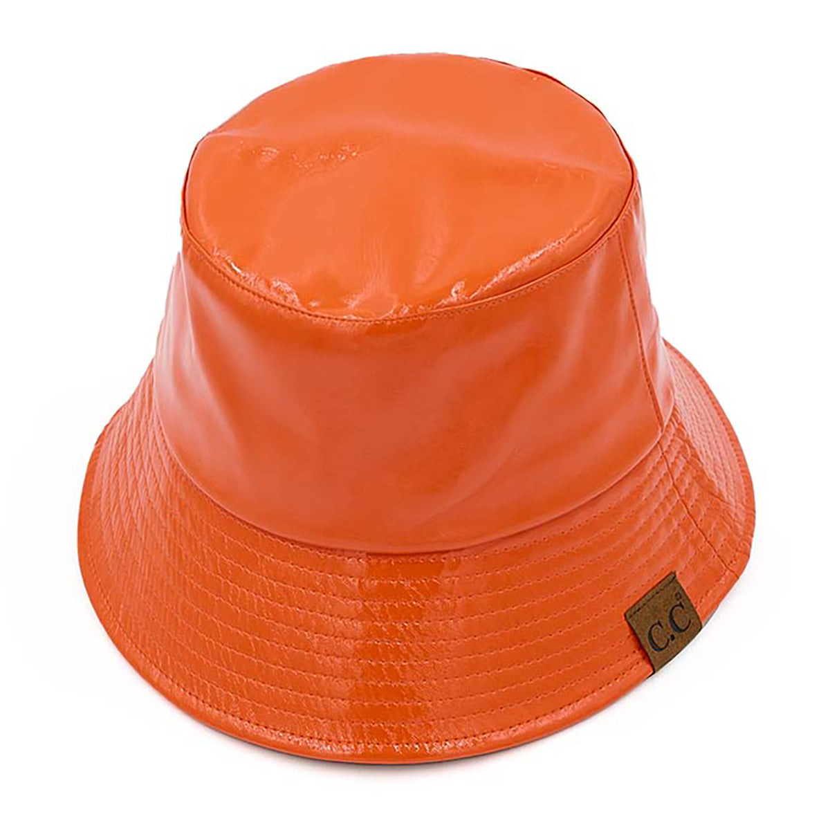 C.C Luxe Vegan Leather Bucket Hat