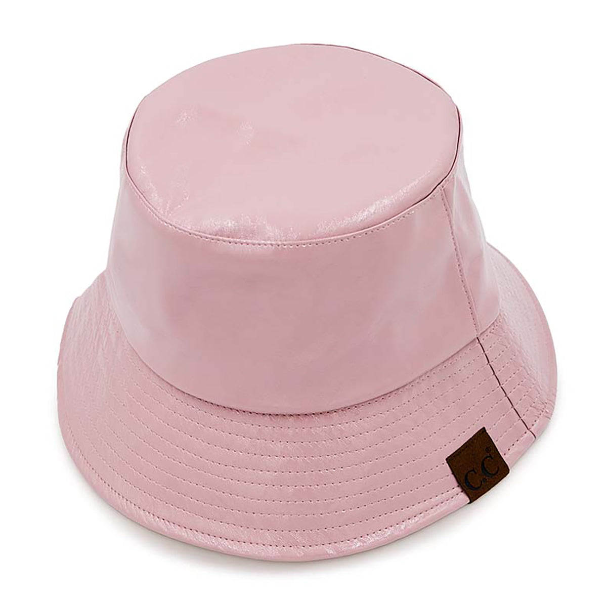 C.C Luxe Vegan Leather Bucket Hat