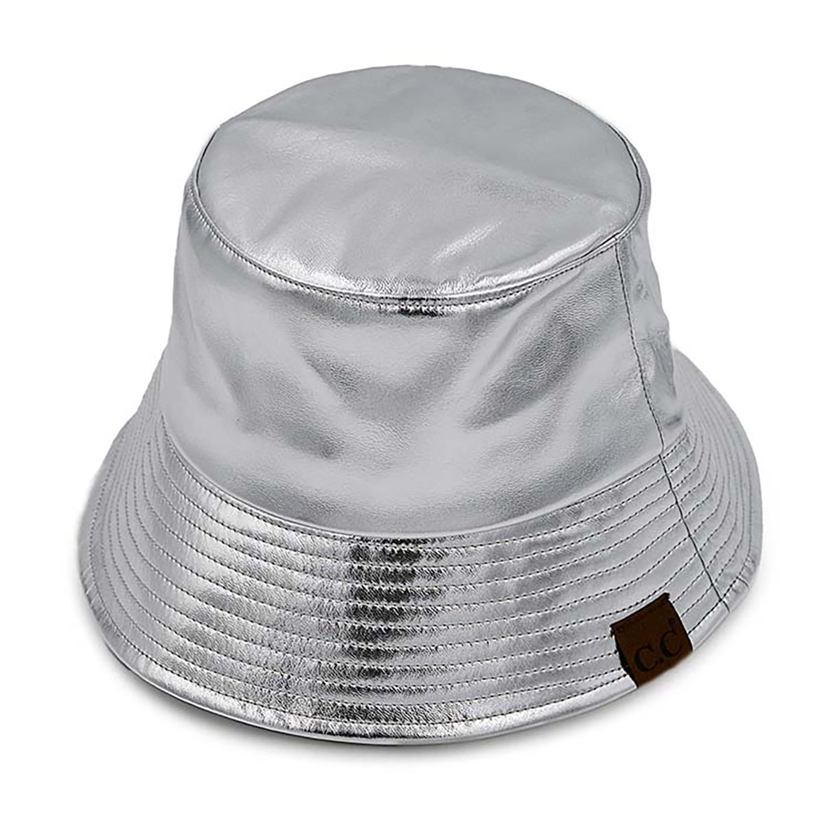 C.C Luxe Vegan Leather Bucket Hat