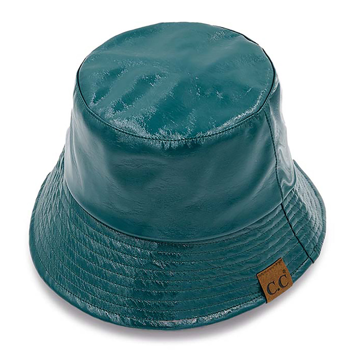 C.C Luxe Vegan Leather Bucket Hat