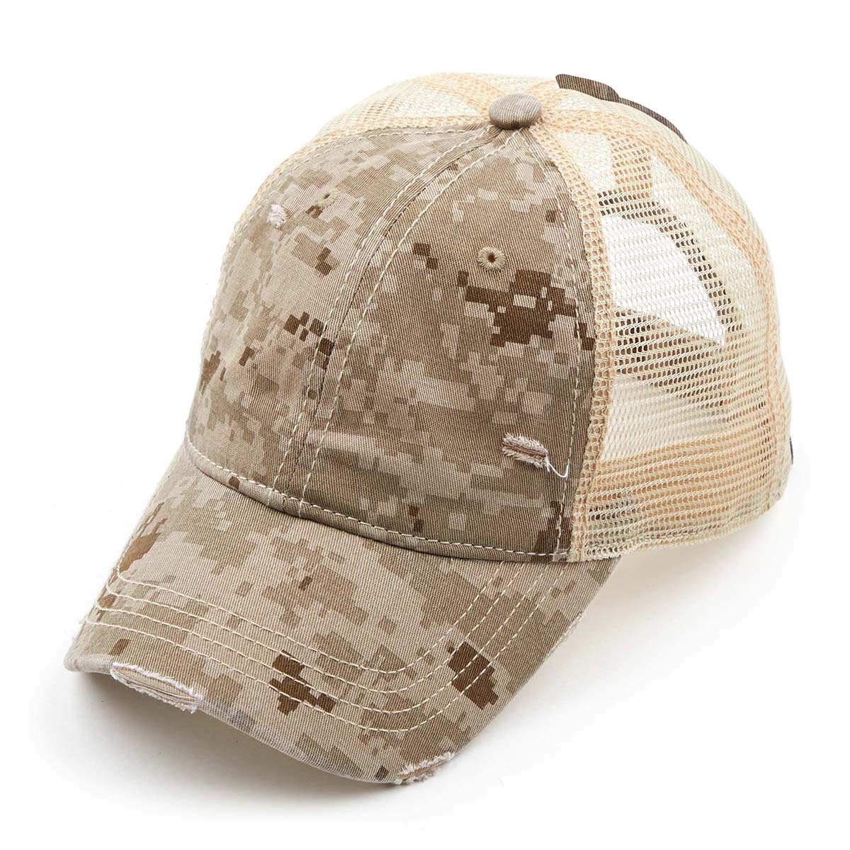 C.C Digital Camo Ponytail Hat