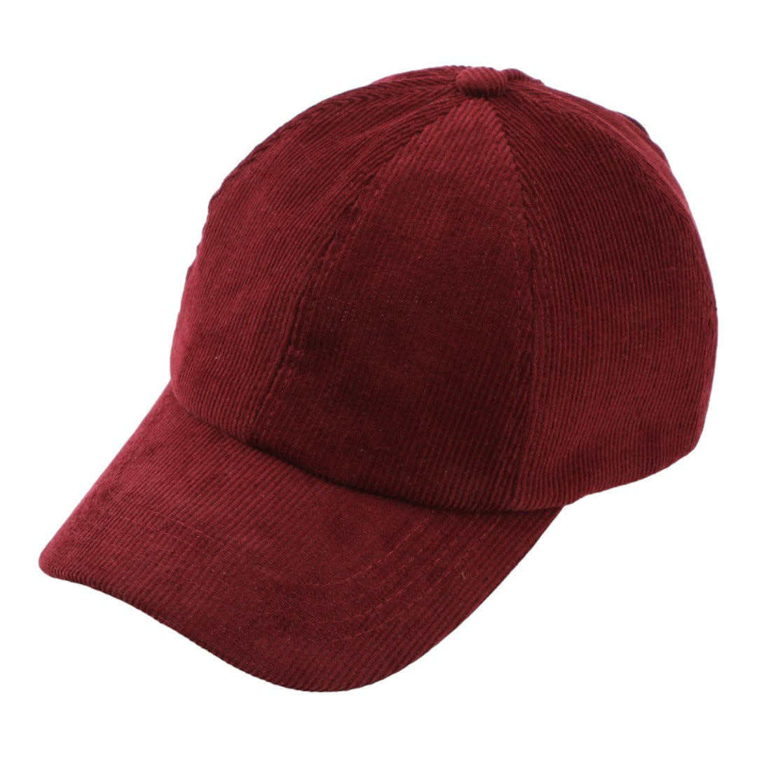 C.C Corduroy Criss-Cross Baseball Hat