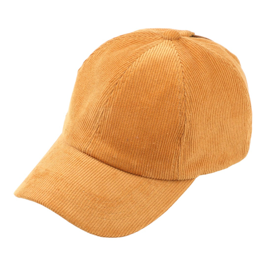 C.C Corduroy Criss-Cross Baseball Hat