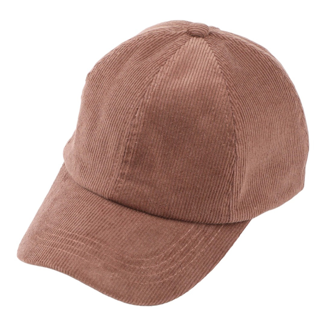 C.C Corduroy Criss-Cross Baseball Hat