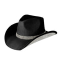 C.C Under Brim Rhinestone Patch Cowboy Hat – Sparkle Western Hat