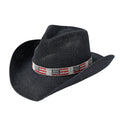 C.C USA Flag Rhinestone Band Cowboy Hat – Patriotic Sparkle Western Hat