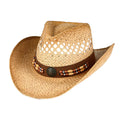 C.C Raffia Cowboy Hat