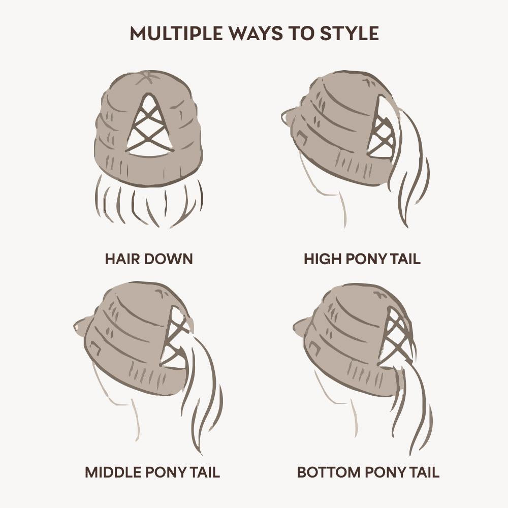 C.C Criss-Cross Knitted Brim Hat