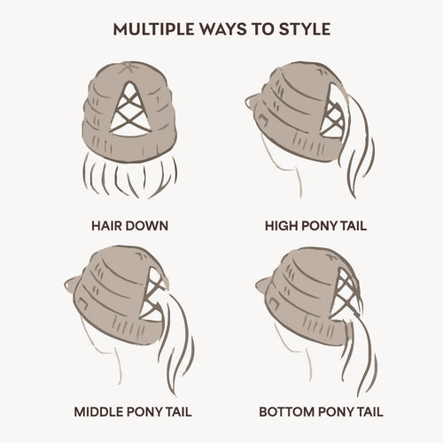 C.C Criss-Cross Knitted Brim Hat