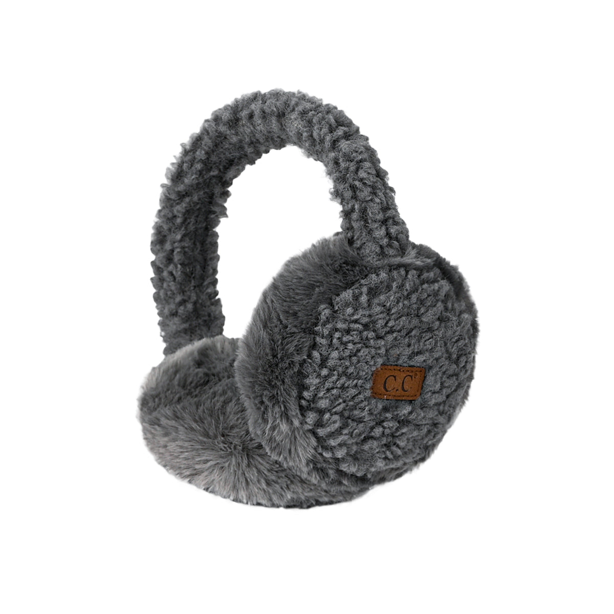 C.C Faux Fur Sherpa Earmuffs