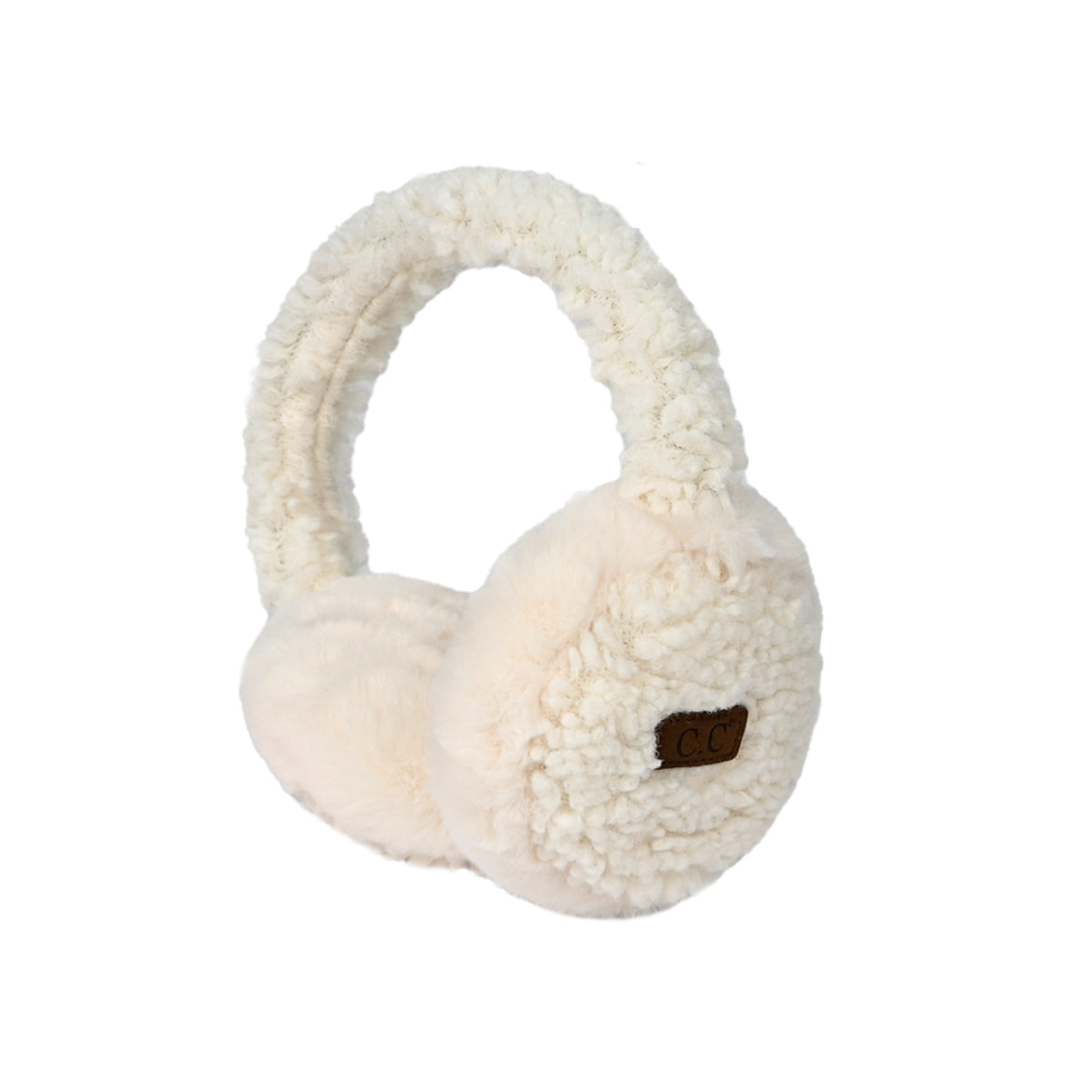 C.C Faux Fur Sherpa Earmuffs