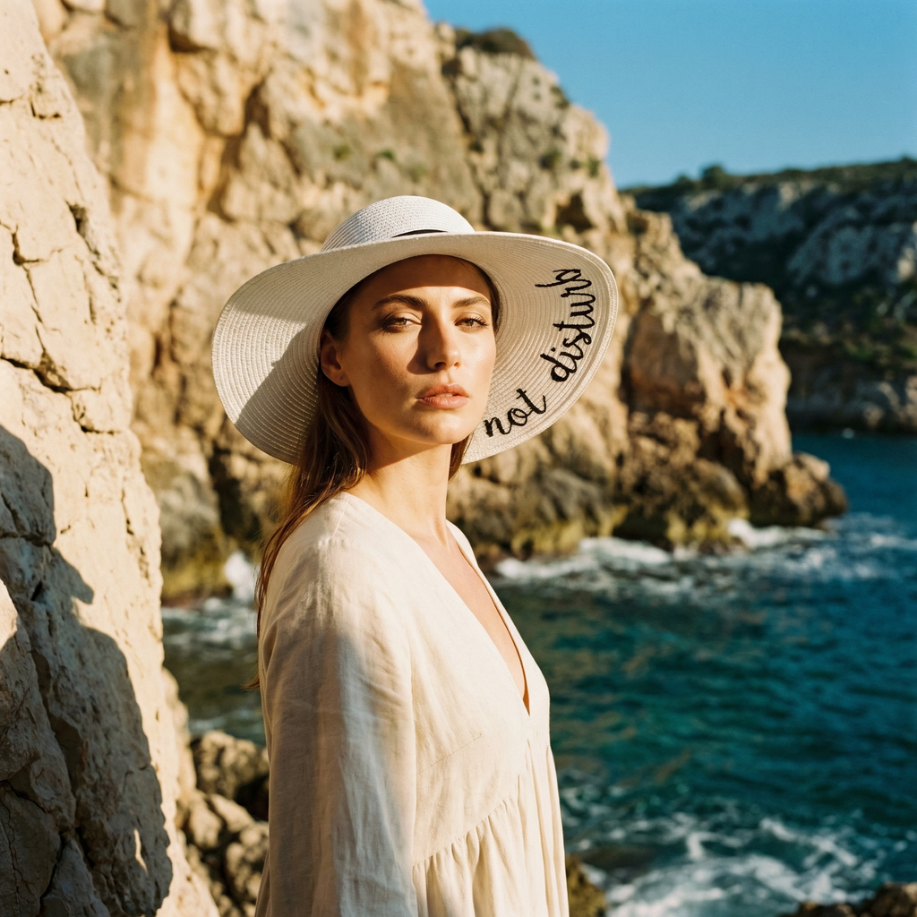 Do Not Disturb Summer Brim Hat