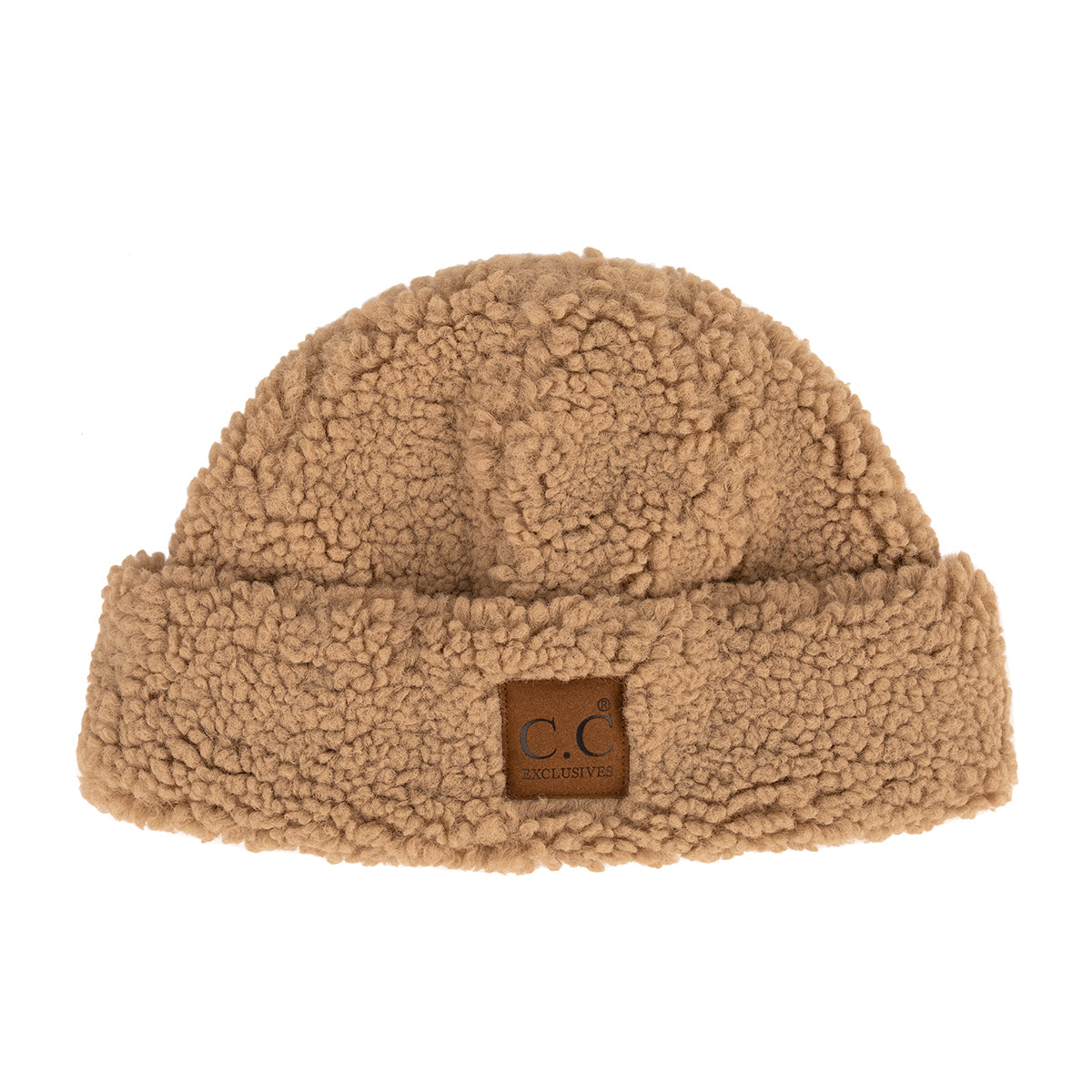 C.C Luxe Sherpa Cuff Beanie
