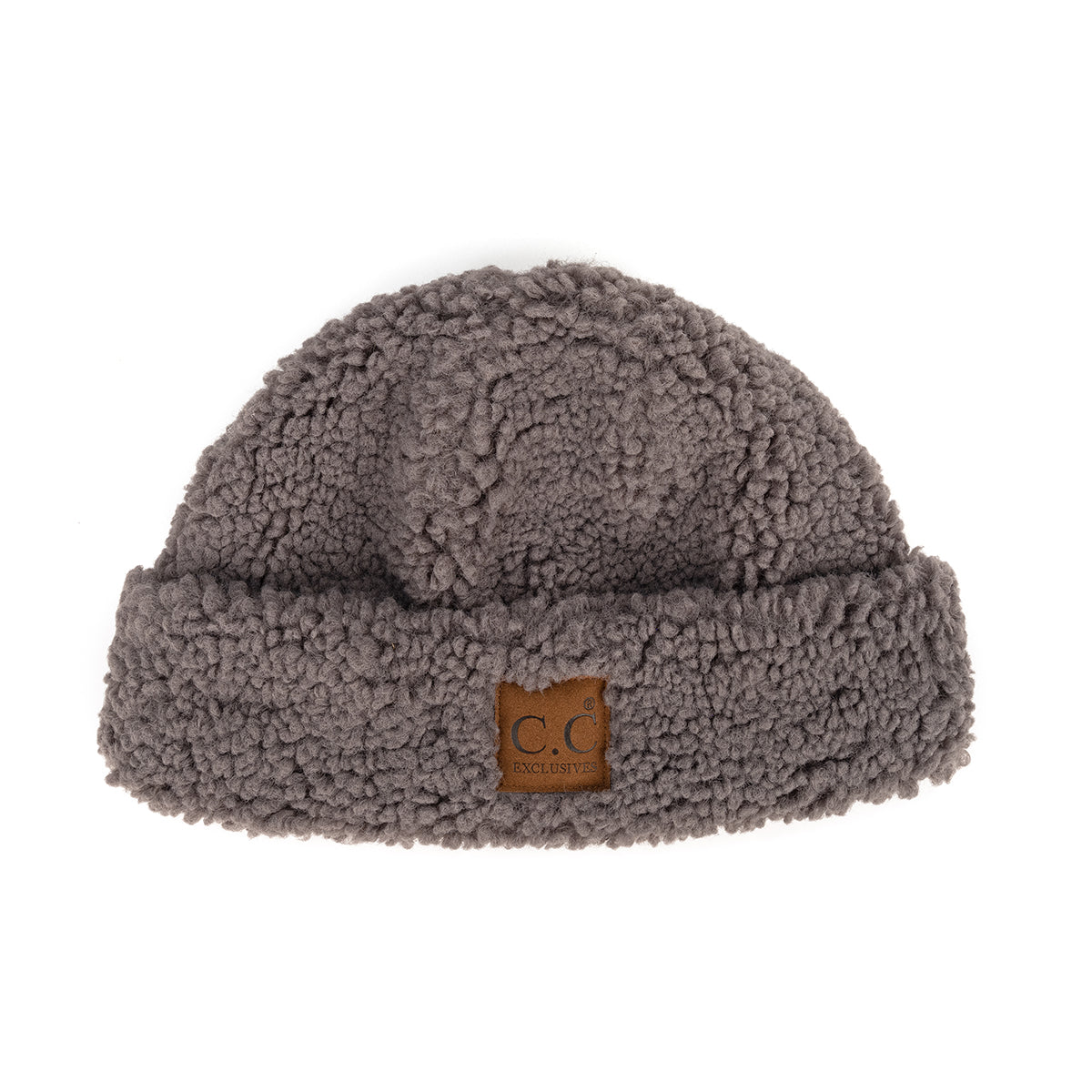 C.C Luxe Sherpa Cuff Beanie