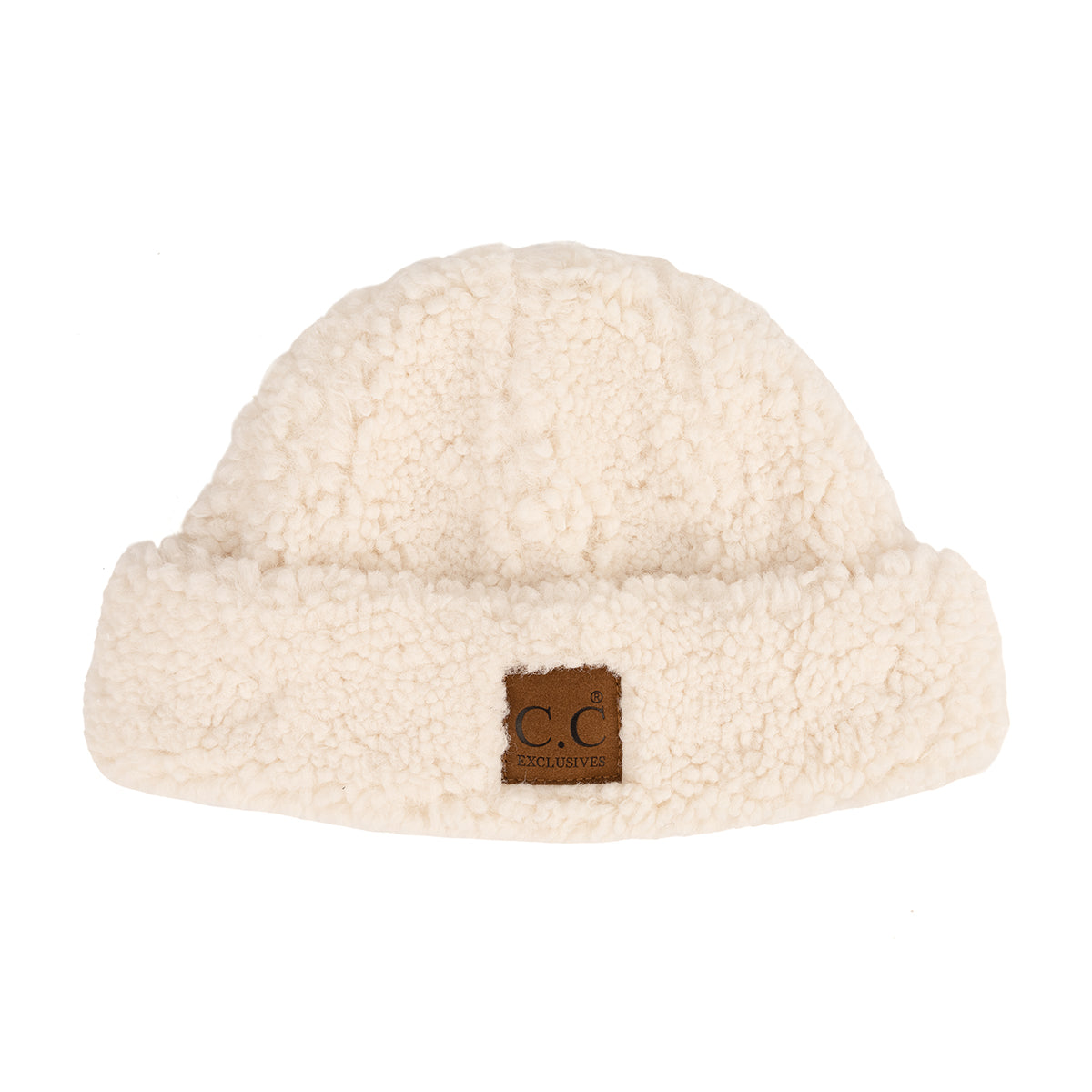 C.C Luxe Sherpa Cuff Beanie