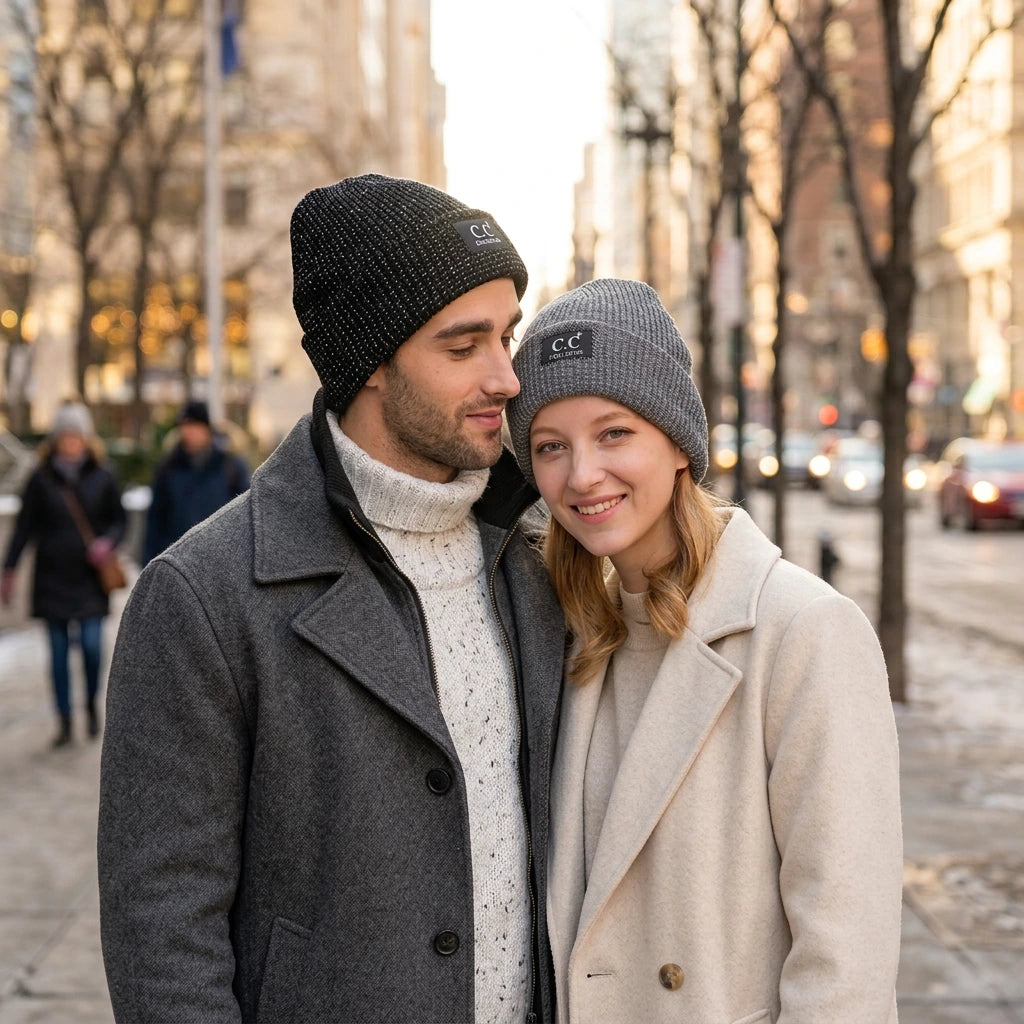 C.C Reflective Beanie
