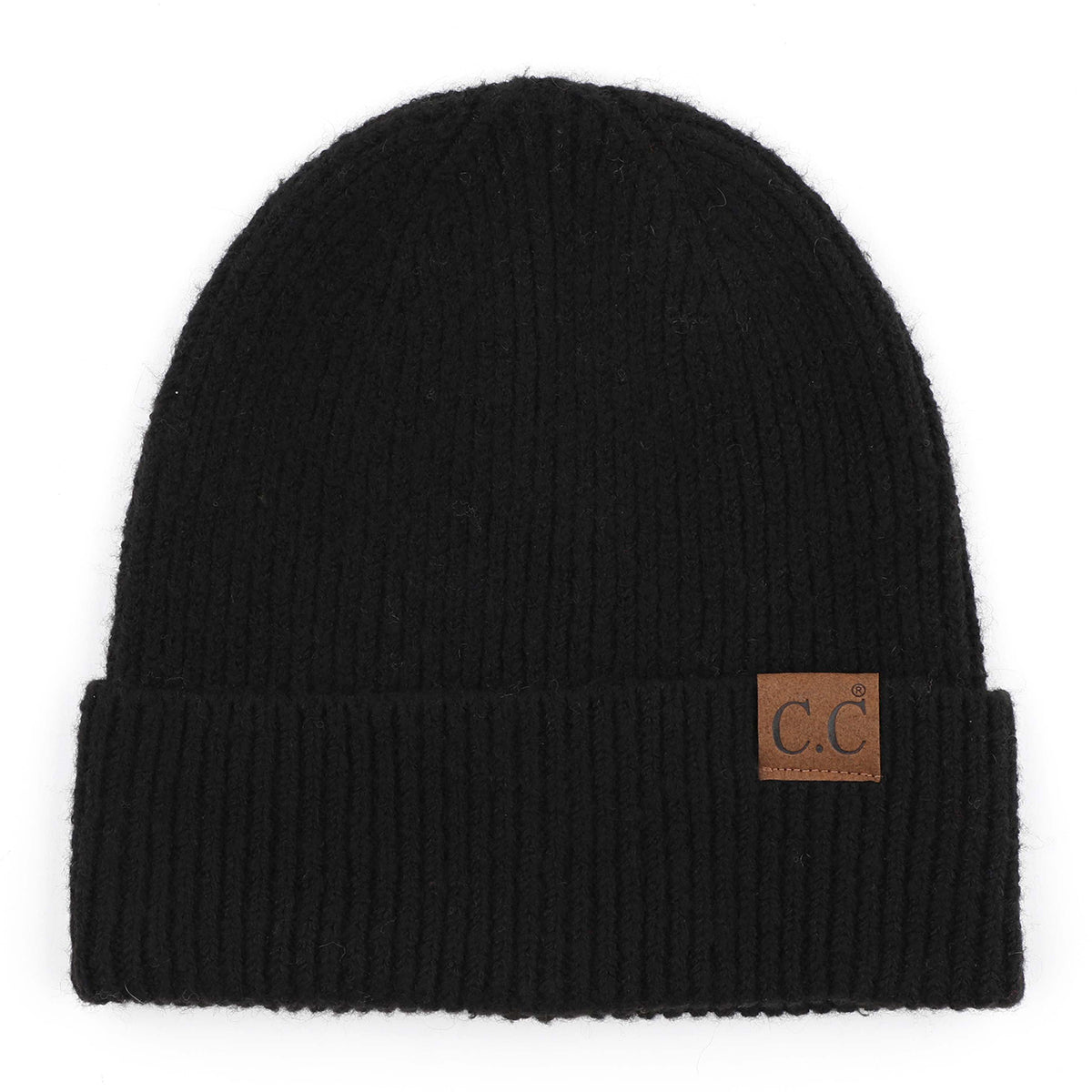 C.C Soft Recycled Yarn Cuff Beanie