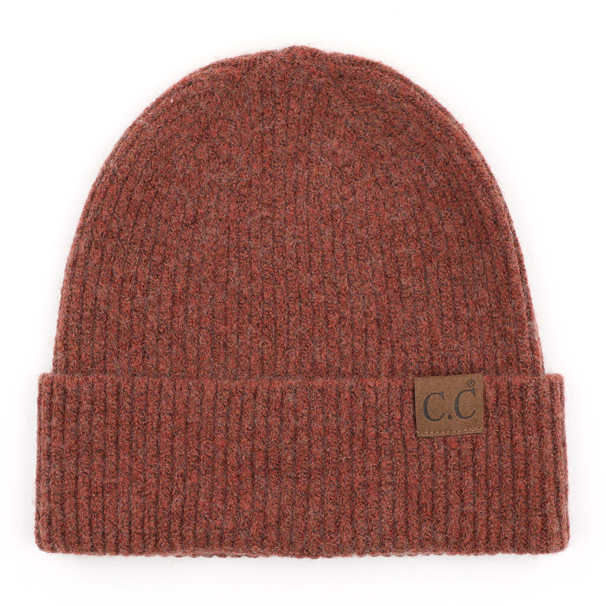 C.C Soft Recycled Yarn Cuff Beanie