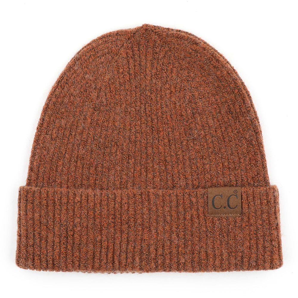 C.C Soft Recycled Yarn Cuff Beanie