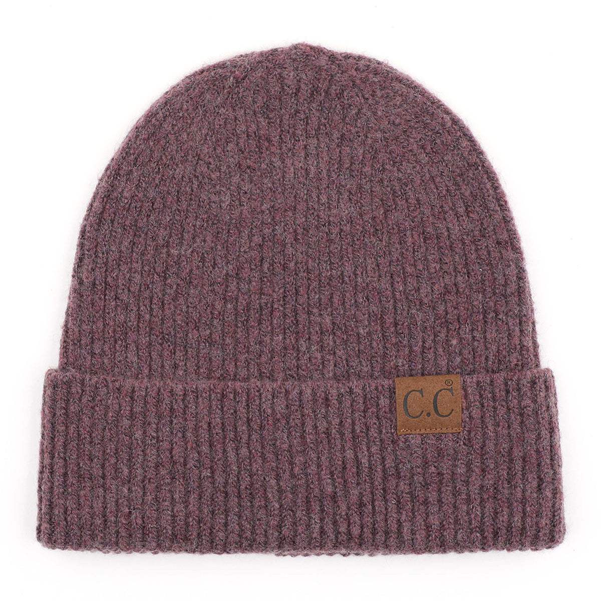 C.C Soft Recycled Yarn Cuff Beanie