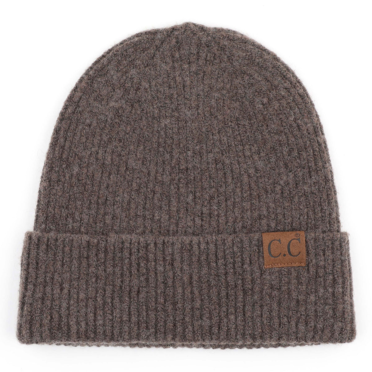 C.C Soft Recycled Yarn Cuff Beanie