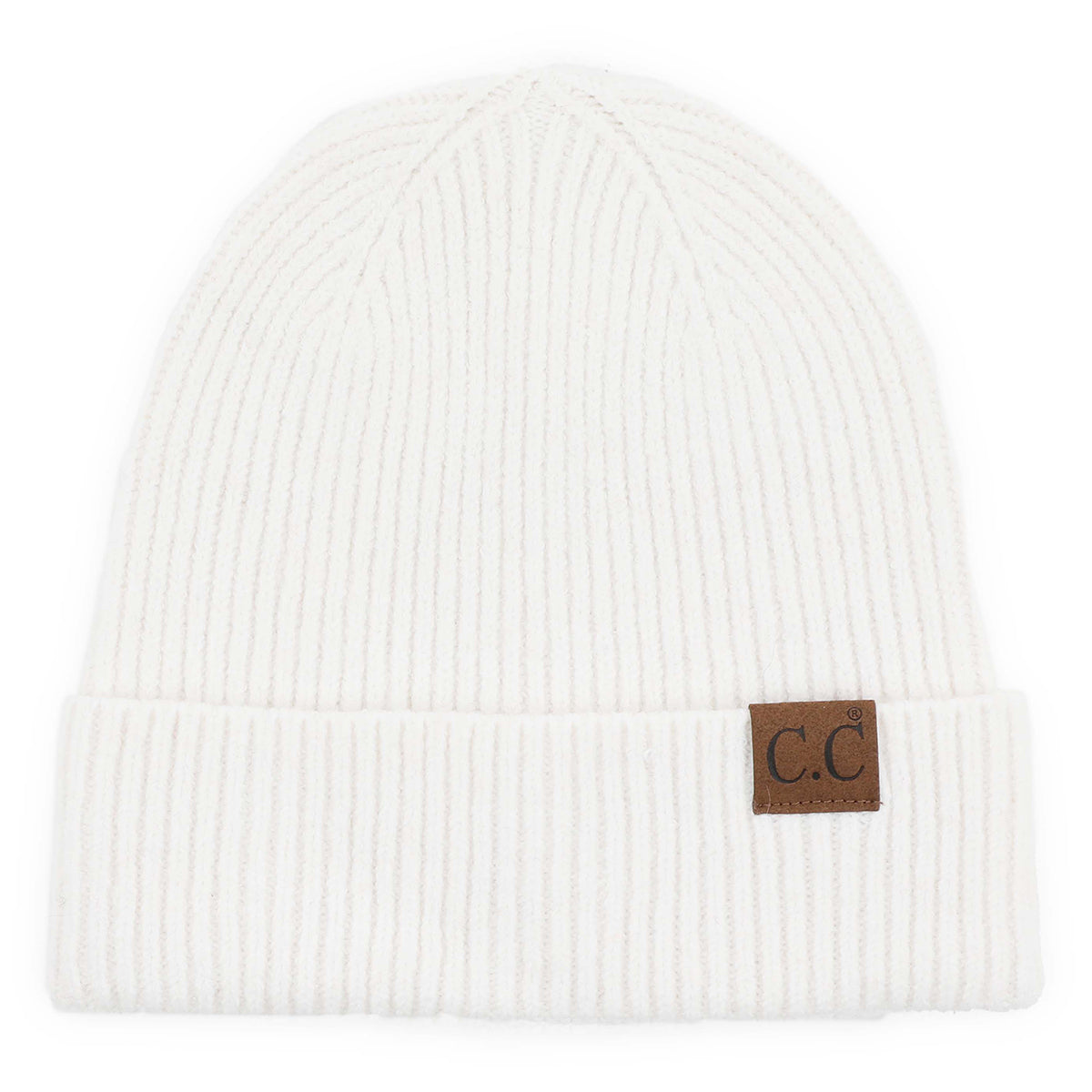 C.C Soft Recycled Yarn Cuff Beanie