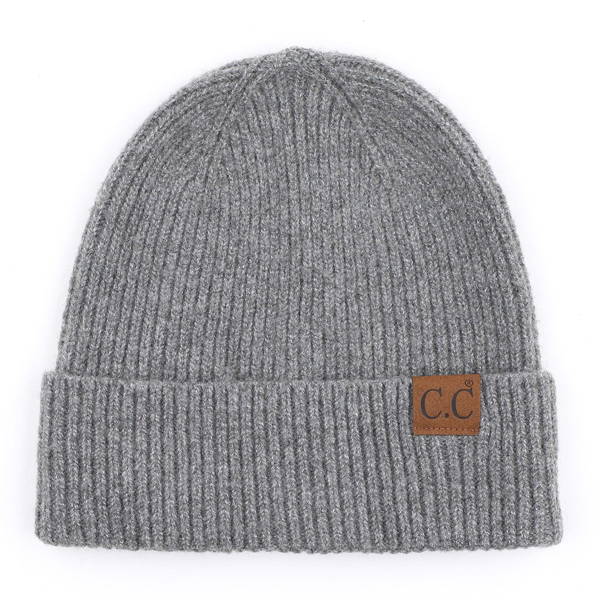 C.C Soft Recycled Yarn Cuff Beanie