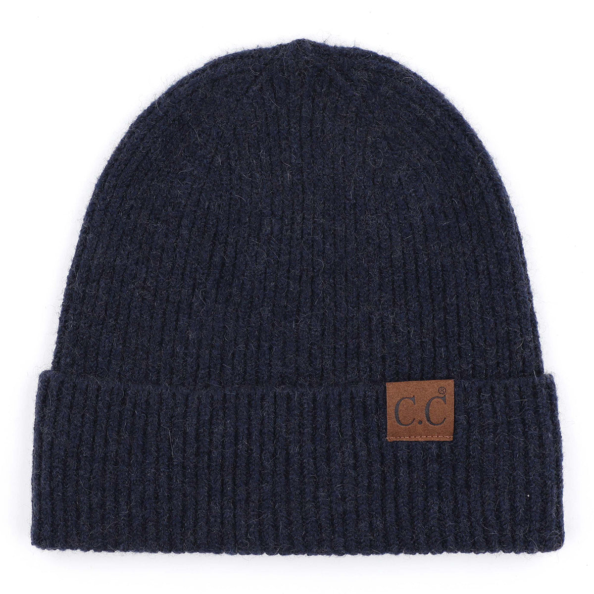 C.C Soft Recycled Yarn Cuff Beanie