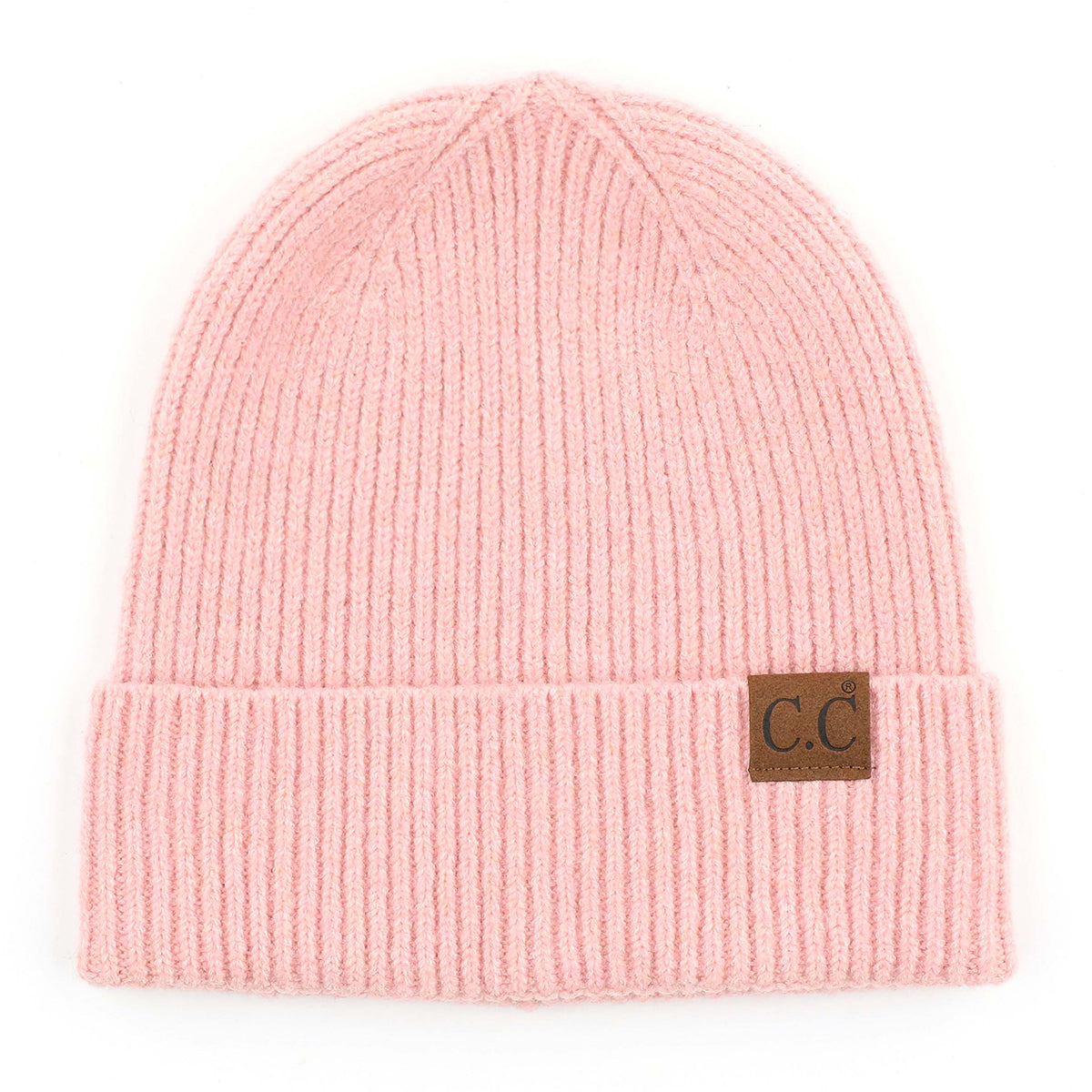 C.C Soft Recycled Yarn Cuff Beanie