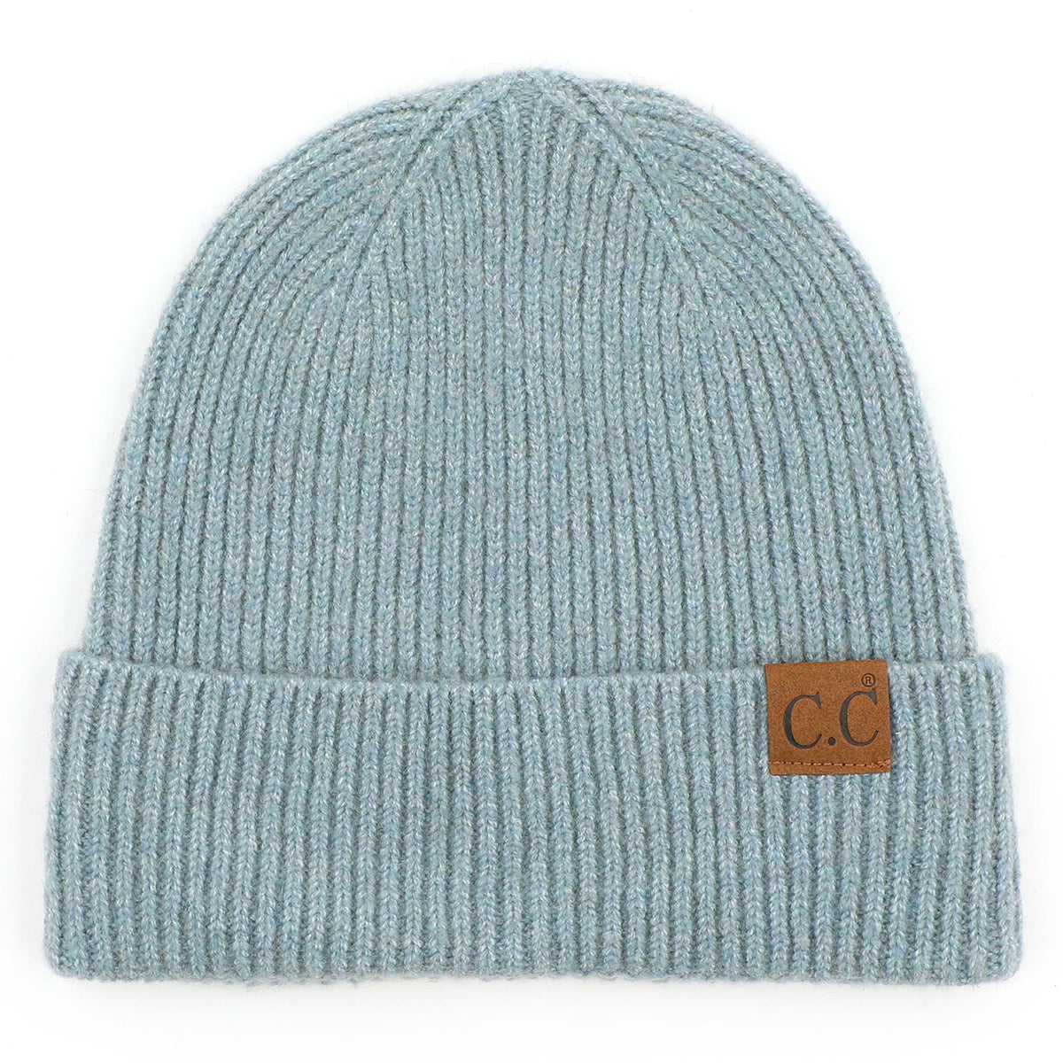 C.C Soft Recycled Yarn Cuff Beanie