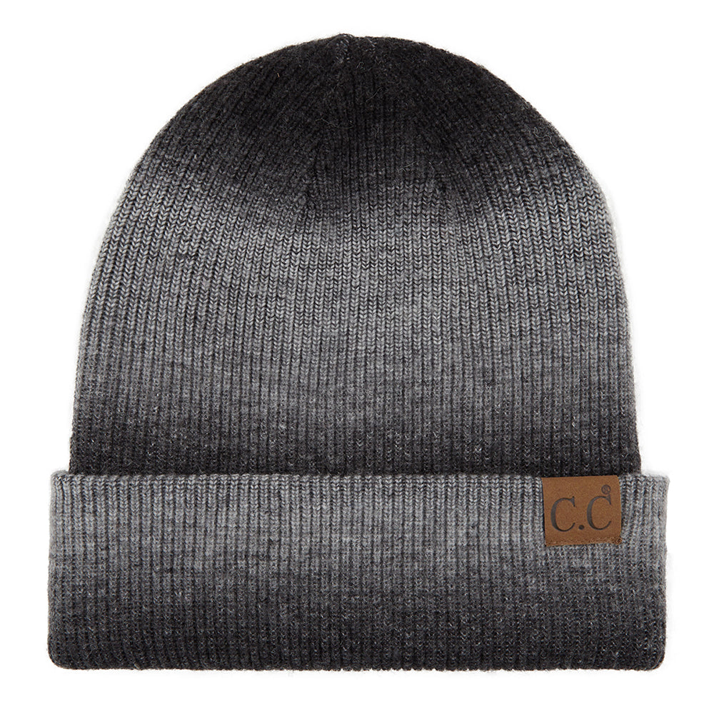 C.C Multi Color Ombre Cuff Beanie