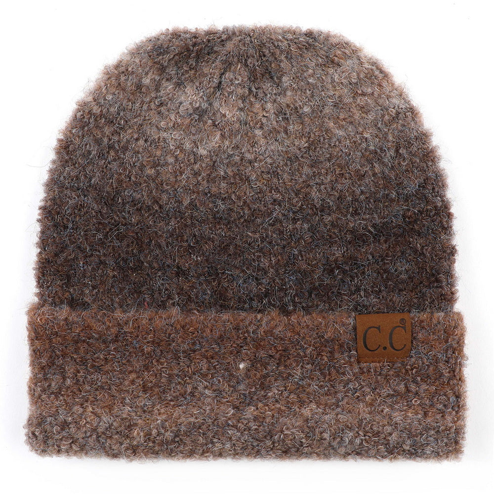 C.C Recycled Ombre Slouchy Cuff Beanie