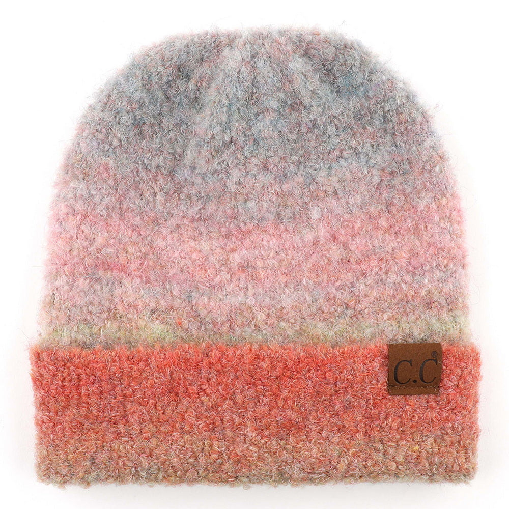 C.C Recycled Ombre Slouchy Cuff Beanie