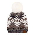 C.C Ombre Aztec Knit Pom Beanie