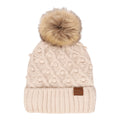 C.C Chunky Knit Bobble Pom Beanie