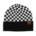 C.C Checkered Cuff Beanie