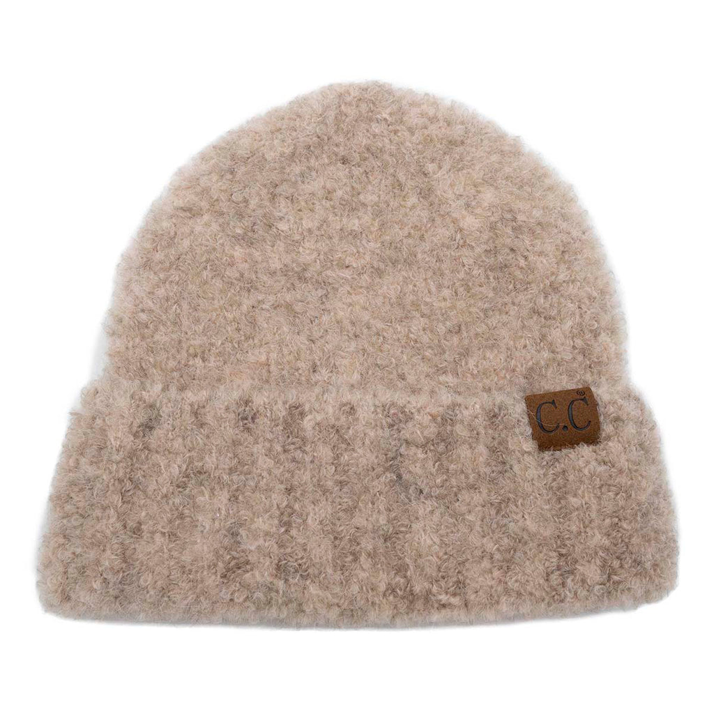 C.C Recycled Bocule Cuff Beanie