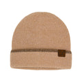 C.C Feather Yarn Cuff Beanie