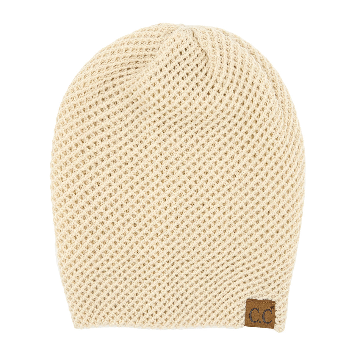 C.C Slouchy Waffle Knit Beanie