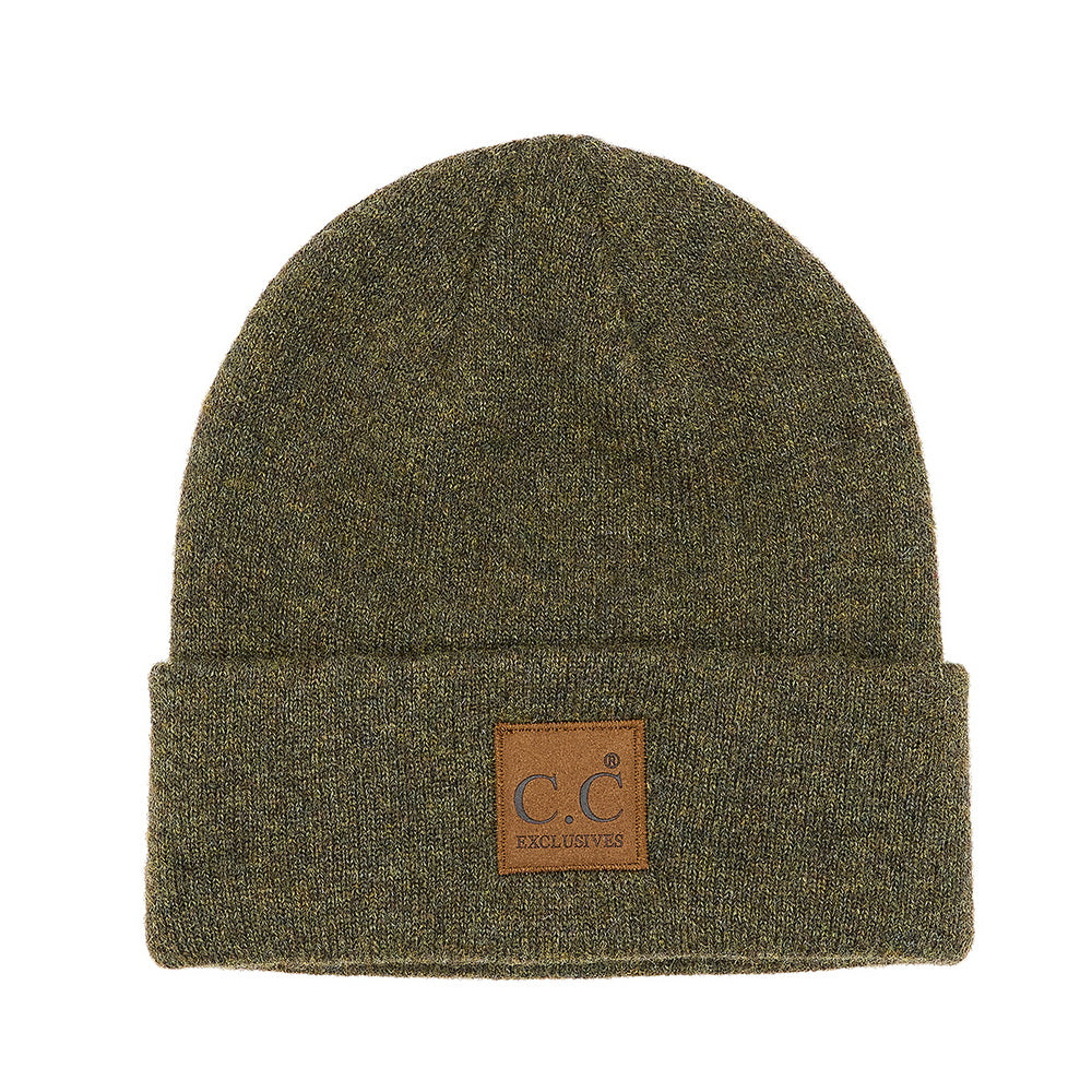 C.C Recycled Classic Heather Knit Beanie