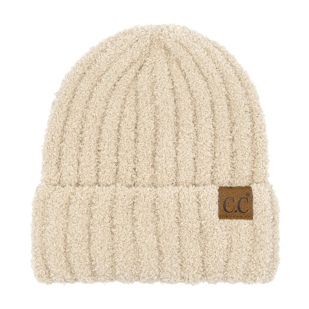 C.C Fuzzy Cuff Beanie