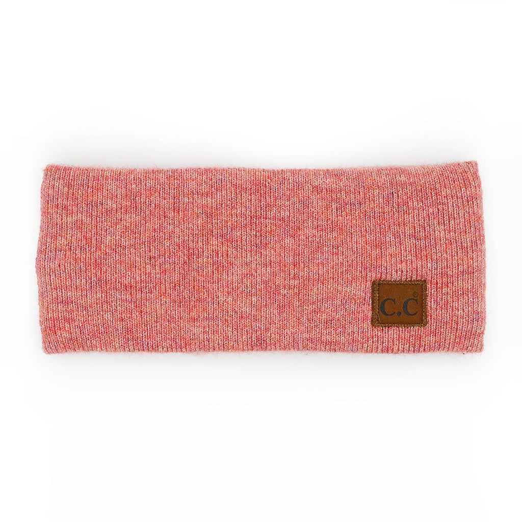 C.C Heather Knit Plain Headwrap for Women