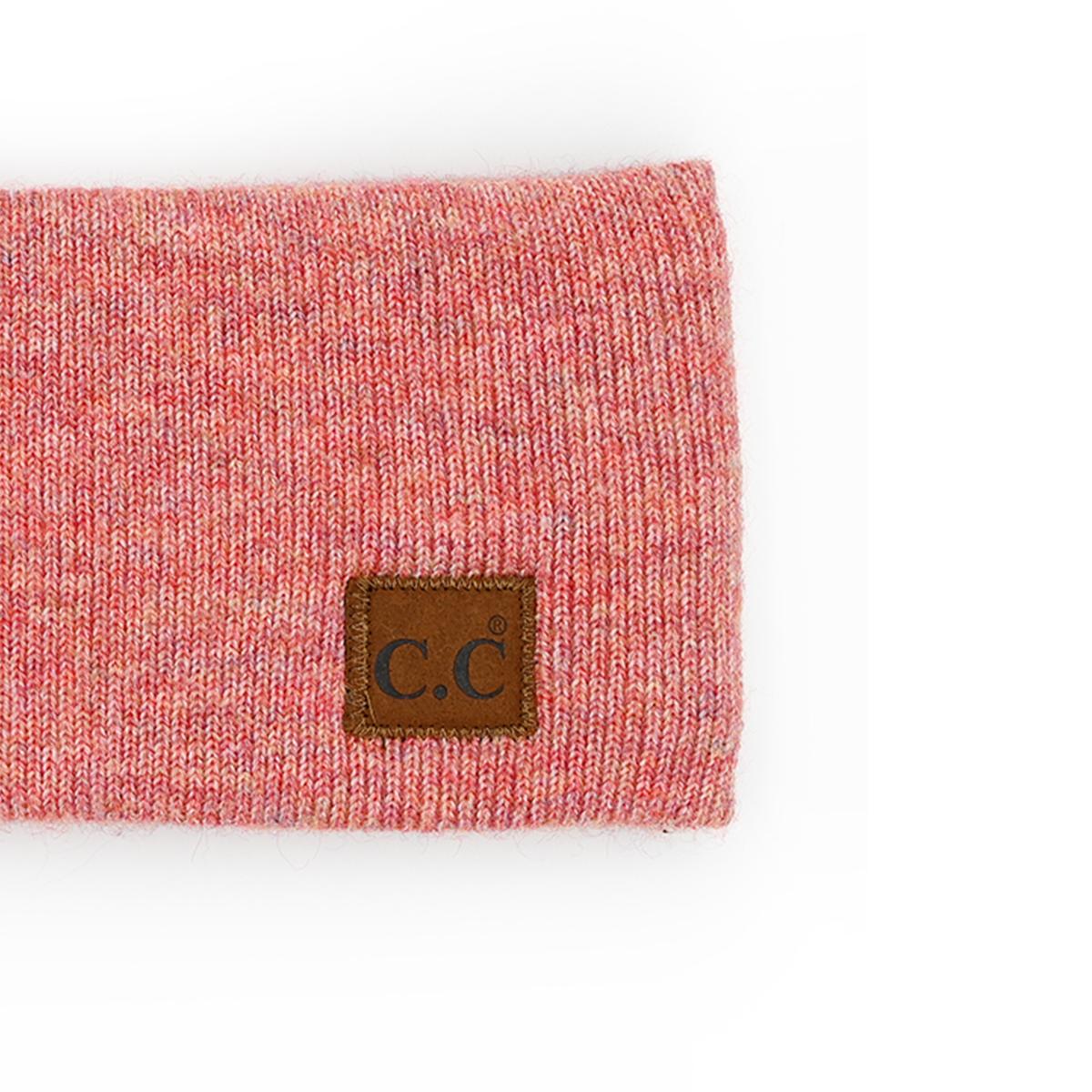 C.C Heather Knit Plain Headwrap for Women