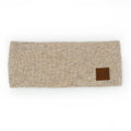 C.C Heather Knit Plain Headwrap for Women