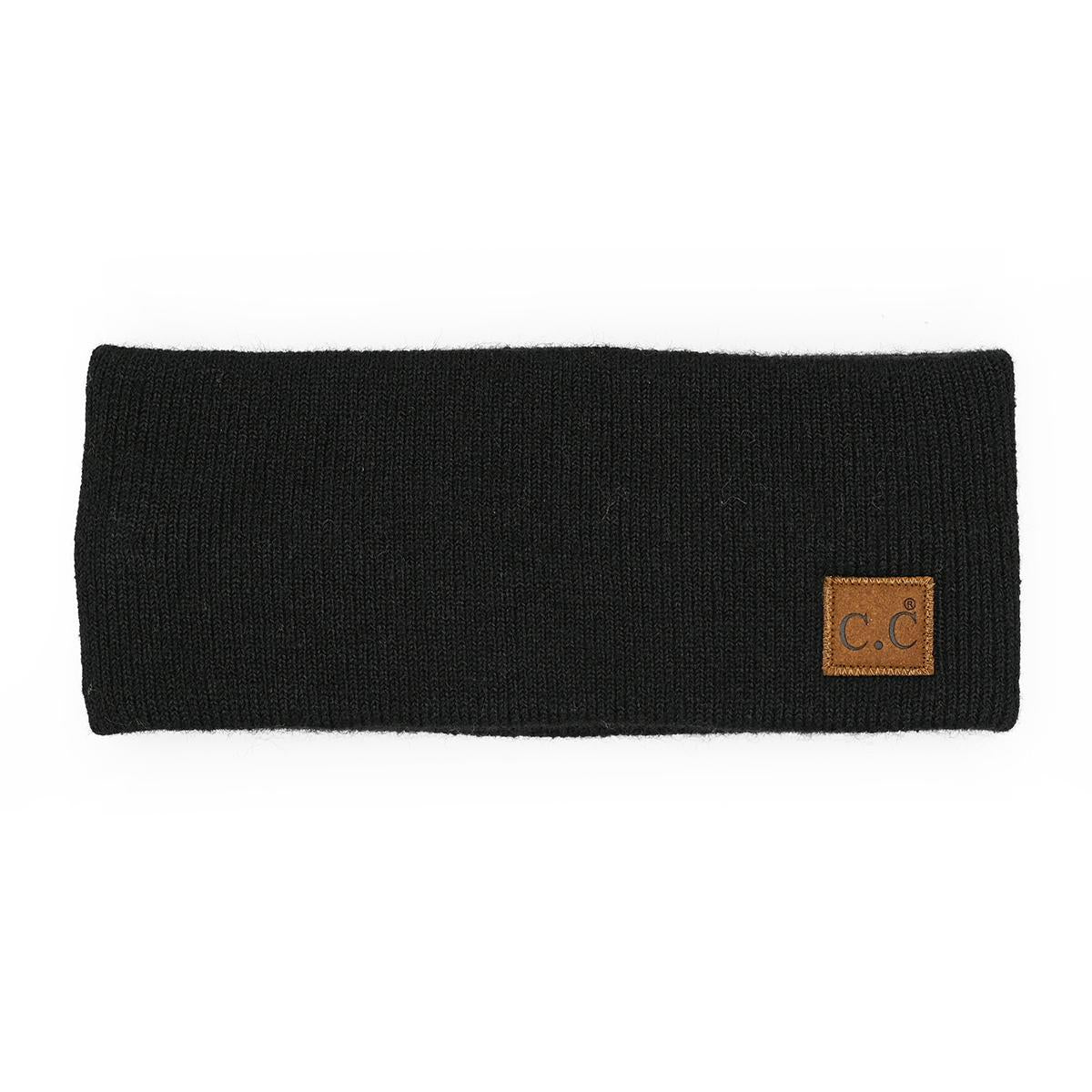C.C Heather Knit Plain Headwrap for Women