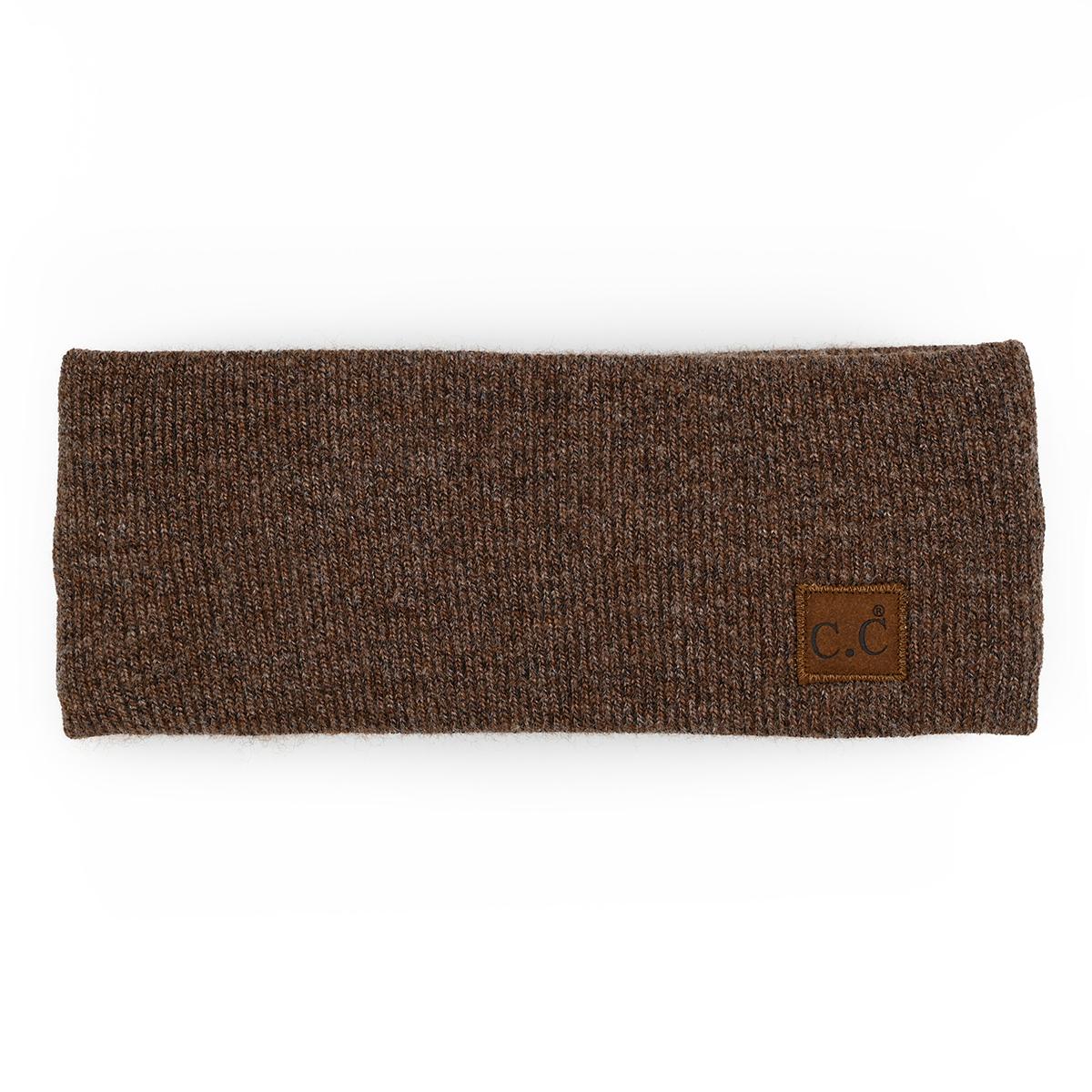 C.C Heather Knit Plain Headwrap for Women