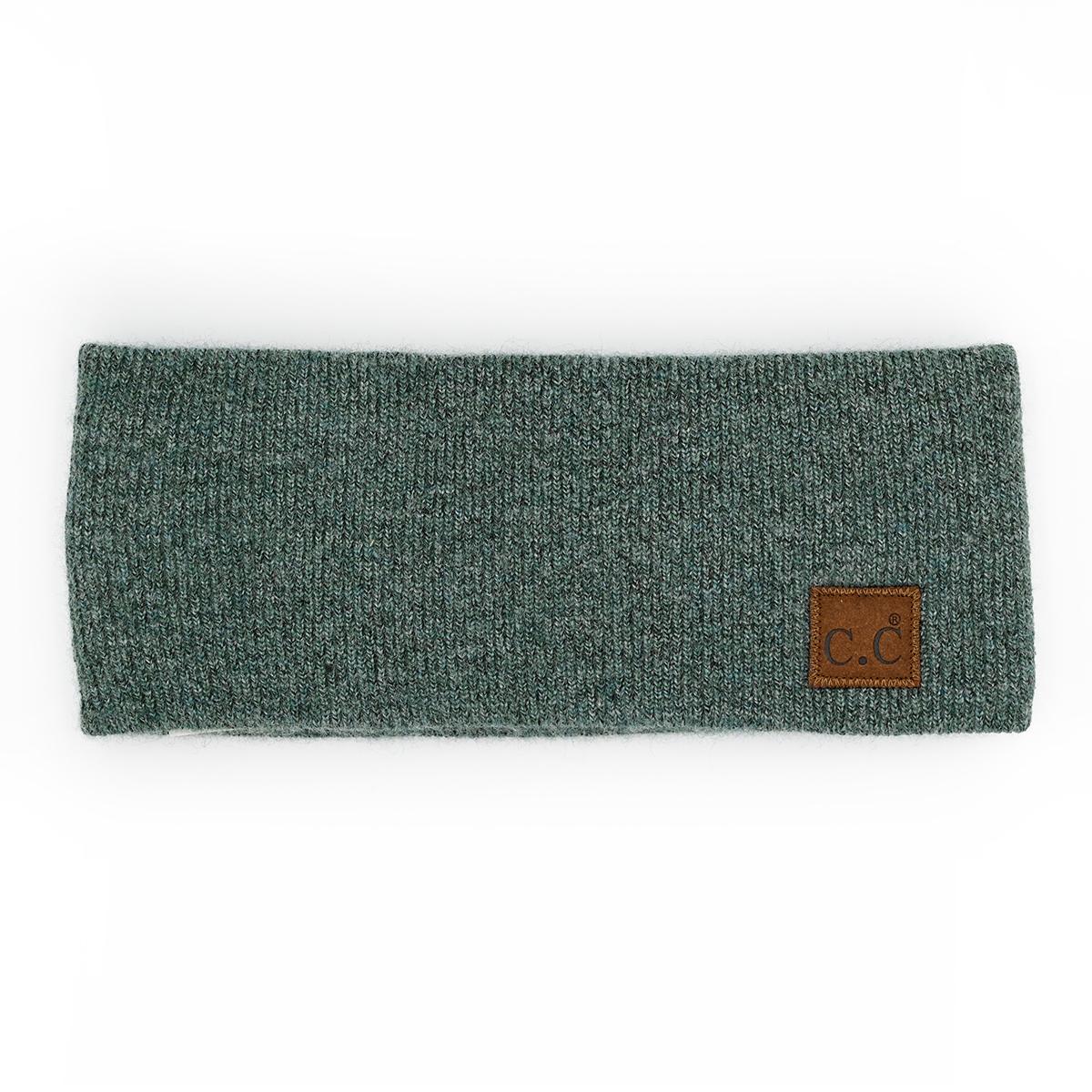 C.C Heather Knit Plain Headwrap for Women