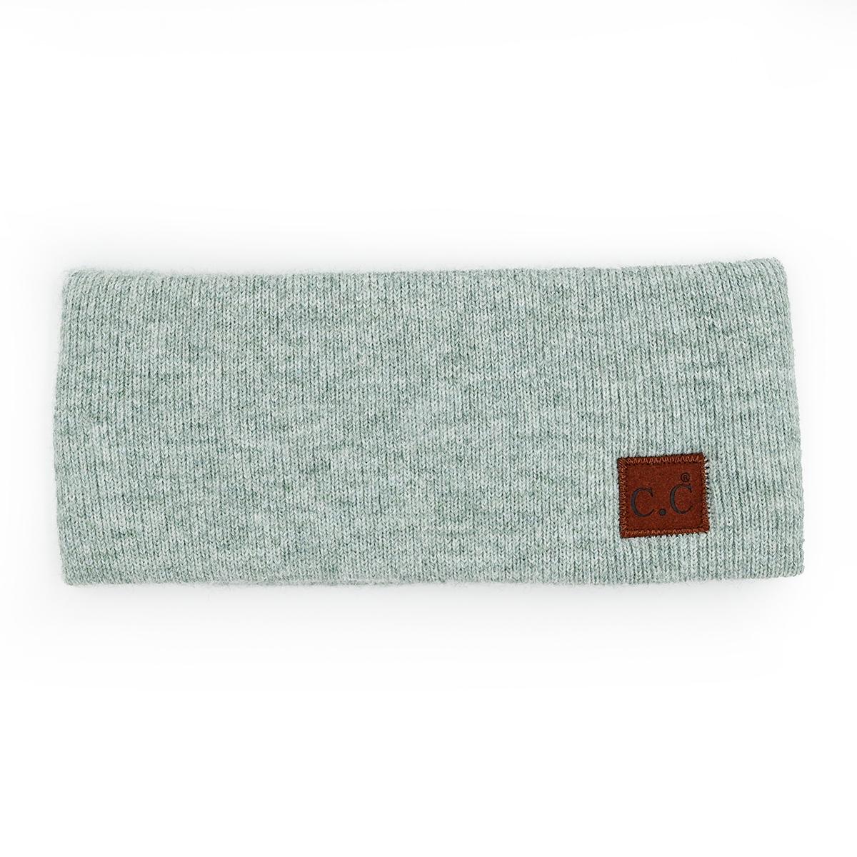 C.C Heather Knit Plain Headwrap for Women